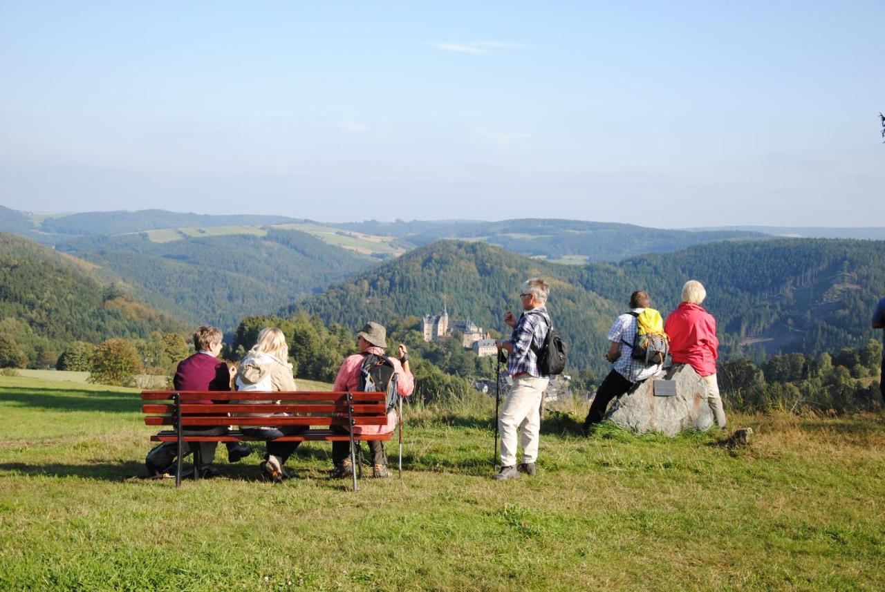 Ferienwohnung Haus Am Sommerberg Ludwigsstadt 외부 사진