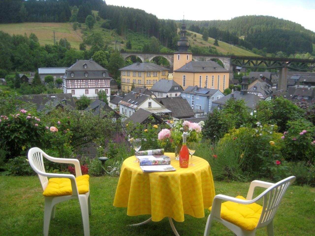 Ferienwohnung Haus Am Sommerberg Ludwigsstadt 외부 사진